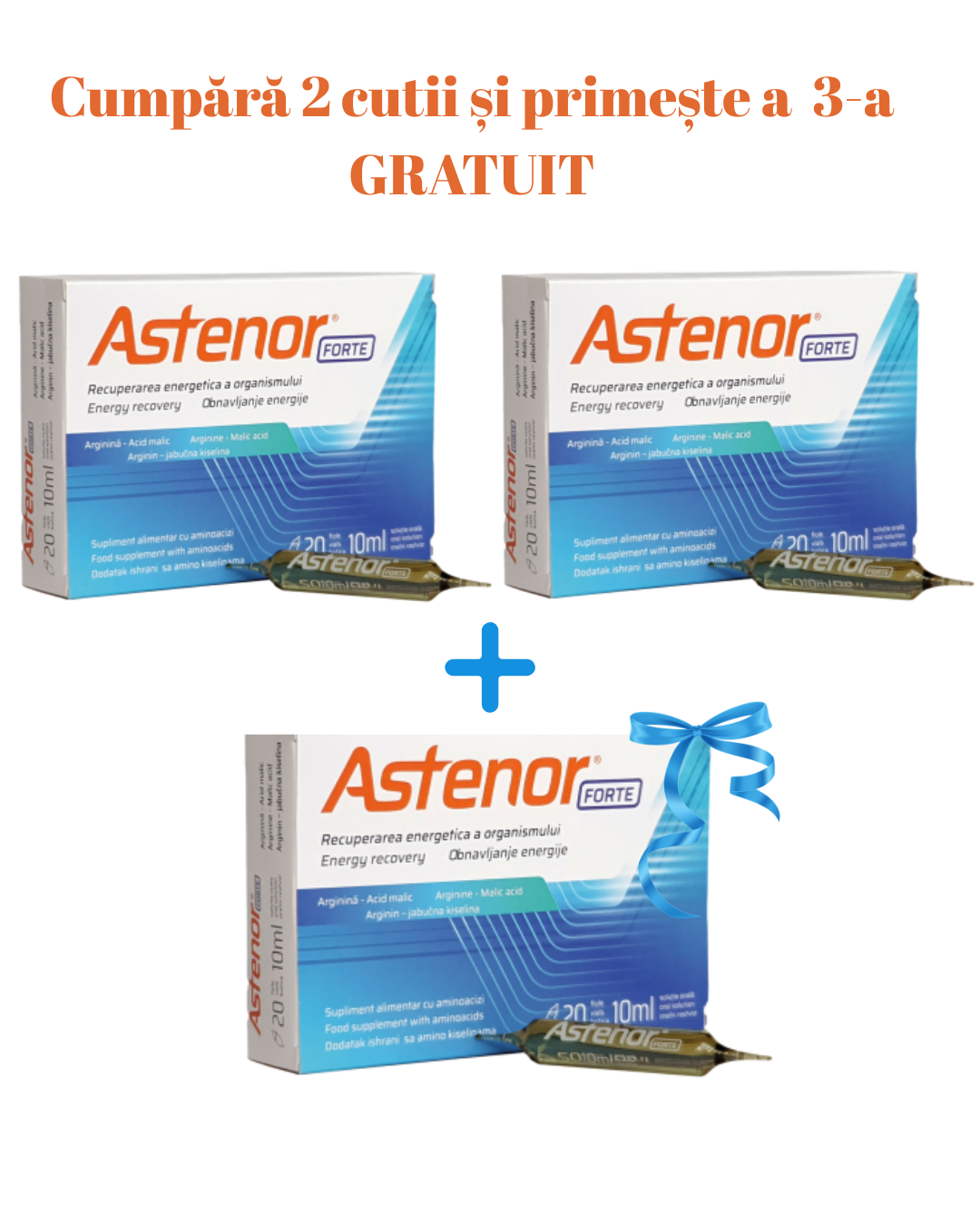 2 Astenor Forte + 1 Astenor Forte..